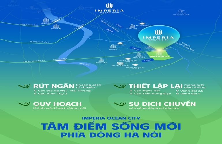 IMPERIA OCEAN CITY - TÂM ĐIỂM SỐNG MỚI PHÍA ĐÔNG HÀ NỘI